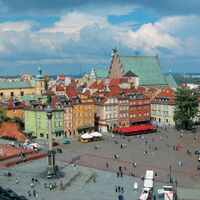 In der polnischen Hauptstadt Warschau ist Start der Radtour